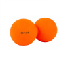 Qmed Lacrosse DuoBall másážná loptička, oranžová