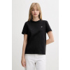 Calvin Klein Jeans basic tričko dámske bavlnené LV047B224G čierna XXS