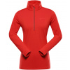 Alpine Pro Getta 2 Dámska funkčná fleecová mikina LSWF481 červená XXL