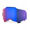 Plexi ARMEGA, 100% (HIPER modré chrómové, Anti-fog)