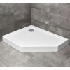 Päťuholníková sprchová vanička 100 x 80 Doros PT E Compact Rada (Päťuholníková sprchová vanička 100 x 80 Doros PT E Compact Rada)