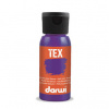 Darwi TEX Farba na textil 100050900 fialová 50 ml