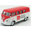 Corgi Volkswagen T1 Camper Van Coca-cola 1961 1:43 Biela červená