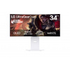LG UltraGear/34GX90SA-W/34''/OLED/wQHD/240Hz/1ms/Blck-White/2R 34GX90SA-W.AEU