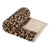 Bellatex Přikrývka Korall micro Leopard 150x200