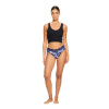 Menštruačné nohavičky Modibodi Sensual Hi Waist Bikini Moderate Opulent Paisley Navy (MKMSHWBMOPN) L