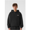 LOST YOUTH OVERSIZED HOODIE - CHAOS FLOW - black M