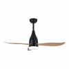 Homania Stropný ventilátor so svetlom EDM 33815 Kattegat Čierna 15 W 18 W 2190 Lm