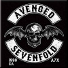 Avenged Sevenfold Death Bat Crest Magnetka