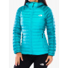 Bunda páperová dámska The North Face Bettaforca LT Down Hooded Jacket - galactic blue/deep teal