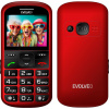 EVOLVEO EasyPhone XS, mobilní telefon pro seniory, červený EP-570-XS-RD