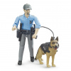 Bruder 62150 BWORLD Policista se psem