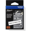 Brother - HSe-231E, bužírka bílá / černá (11,2 mm) HSE231E