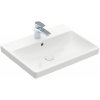 Villeroy & Boch AVENTO - Umývadlo, 600x470x180 mm, s prepadom, biela Alpin CeramicPlus 415860R1