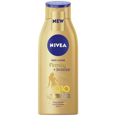 Nivea Q10 Plus Firming + Bronze telové mlieko 400 ml