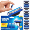 Gillette hlavice Gillette Mach3 Turbo, 12 kusov originál