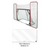 Merco Target bránka, s bočnou sieťou + Hockey Revolution My Shoot Pad 150x75x3 cm