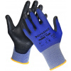 DYKENO FABRIC THIN 003-K12 / Povrstvené tenké nylonové rukavice - modrá 9