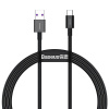 Baseus CATYS-A01 rýchlonabíjací USB/Type-C 66W, 2m, černý