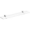 Bemeta ORGANIC sklenená polička 60 cm 60 x 4 x 11,6 cm chróm 157102241