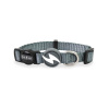 Dashi Solid Cat Collar - obojok pre mačky, nylon, intenzívne farby - Grey