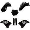 POLISPORT kompletná sada plastov (čierna) KTM SX/SX-F/XC-F '08-'10