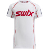 SWIX Roadline RaceX Classic, krátký rukáv, dětské triko, Bright White Velikost: 140