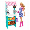 Barbie Farmársky stánok s bábikou