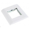 Solarix Rám pre francúzske moduly SXF-M Solarix 80 x 80 mm biely SXF-R-2-WH