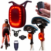 Zabezpečenie na bicykel alarm Fit4Med ALARM ZADNÁ LAMPA na bicykel svetlo HLASNÝ ZVONČEK