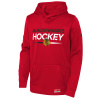 Outerstuff Dětská mikina Chicago Blackhawks NHL Authentic Pro Hoodie Po Hood Veľkosť: Dětské M (9 - 11 let)