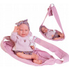 Antonio Juan 33352 CARLA realistická miminko s měkkým látkovým tělem 42 cm