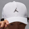 Air Jordan Rise Structured Metal Jumpman Baseball Cap White - HM5750-100 S/M
