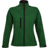 SOL´S ROXY / Dámska 3-vrstvová softshellová bunda - bottle green XXL
