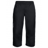 Vaude nepremokavé 3/4 cyklonohavice Drop, pánske, black - Me Drop 3/4 Pants, black, L