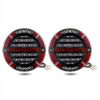 2x LED OKRÚHLE ZADNÉ SVETLÁ 12-24V NEON 4 FUNKCIE - OCHRANNÉ SVETLÁ