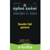 E-kniha Aktualizace II/2 / 2024 - Soudní řád správní - Poradca s.r.o.