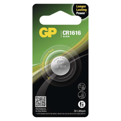GP Batteries Lítiová gombíková batéria GP CR1616 - B15601