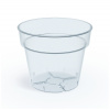 Kvetináč PLANTI 19,5 cm - farba: transparentná (Prosperplast DMLR190-S429)