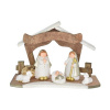 Vianočný betlehem s postavičkami - malý 21,5 cm