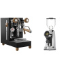 Lelit MaraX3 PL62X3, black + Eureka Helios 75, chrome