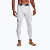 Pánske legíny Under Armour Ua Cg Armour Novelty Compression white/black (XL)