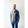 Max Original Leather Pánska kožená bunda ANTONIO grey86 (2XL 54-56) - Grey 86 - 2XL
