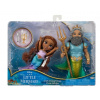 Disney Princess - Málá morská víla Ariel a king Triton - 15 cm