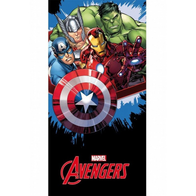 Carbotex Osuška Avengers Super Heroes rozmer 70x140 cm.