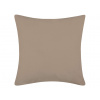 Bavlnená obliečka na vankúš Jednofarebný perkálový - svetlo hnedý Veľkosť: 40 x 40