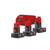 MILWAUKEE M12 NRG-603 (sada Milwaukee 3 x M12 B6 akumulátorov a nabíjačka)