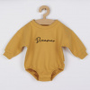 KOALA Dojčenské teplákové body baggy Koala Dreamer horčicová - 86