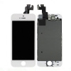 ORIGINAL Biely LCD displej iPhone 5S s prednou kamerou + proximity senzor OEM (bez home button)