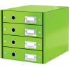 Leitz Click&Store box 4 zásuvky zelený